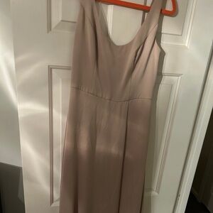 Azazie Tan Floor-Length Dress